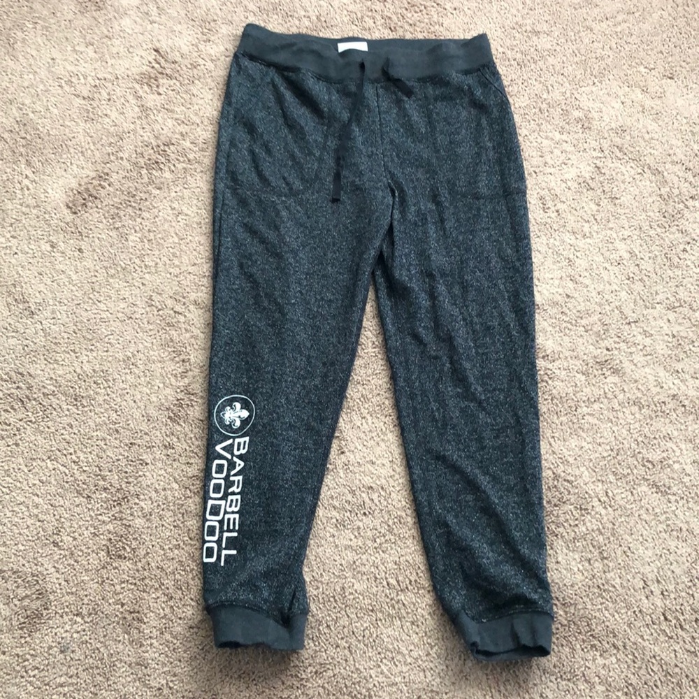 Barbell Voodoo sparkly joggers